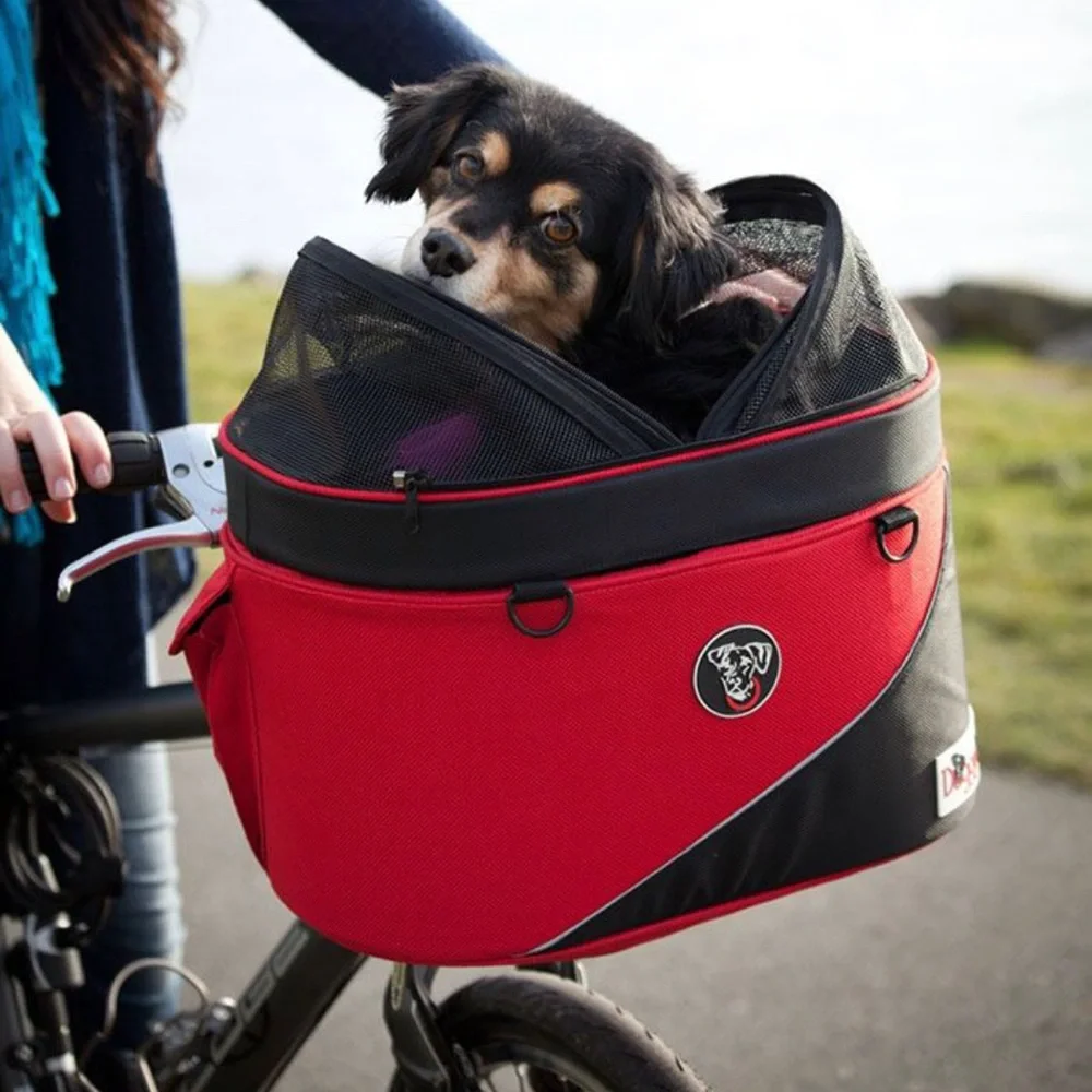 Doggy Ride Cocoon in apple red